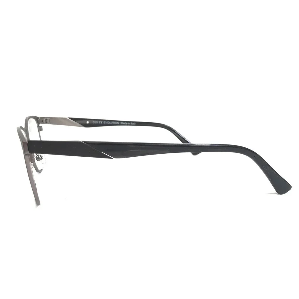 OGI Eyeglasses Frames EVOLUTION 4325/2226 Black Gray Square Full Rim 54-18-150